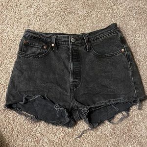 Levi’s 501 Cut-Offs Shorts High Rise Button Fly Mom Jeans